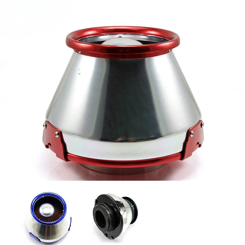 

Car air intake modification large mushroom head metal shell air inlet bellows large flow mushroom head