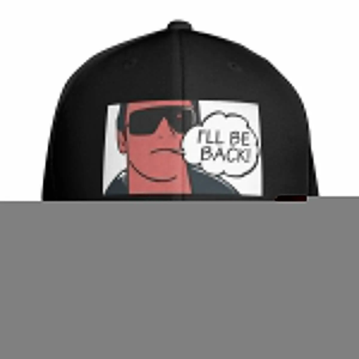 Pop Art Icons - Arnie Baseball Cap Breathable Mesh Back Adjustable Buckle Closure Moisture Wicking Quick Dry