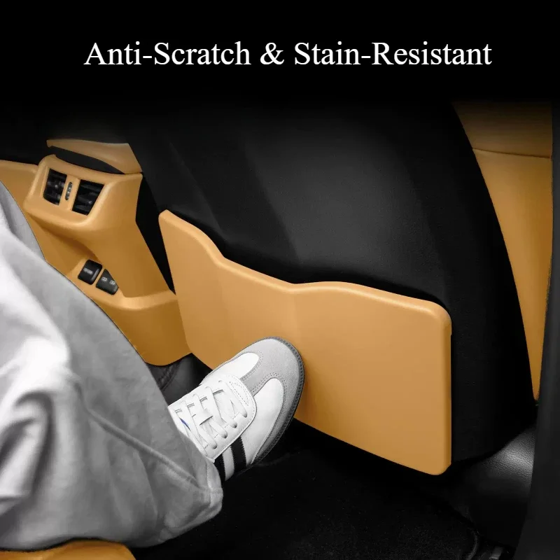 Seat Back Anti‑Kick Board Anti‑Scratch Protective Pad Custom Precise Fit Accessories For Lexus ES200/ES300h/ES260 2018-2025