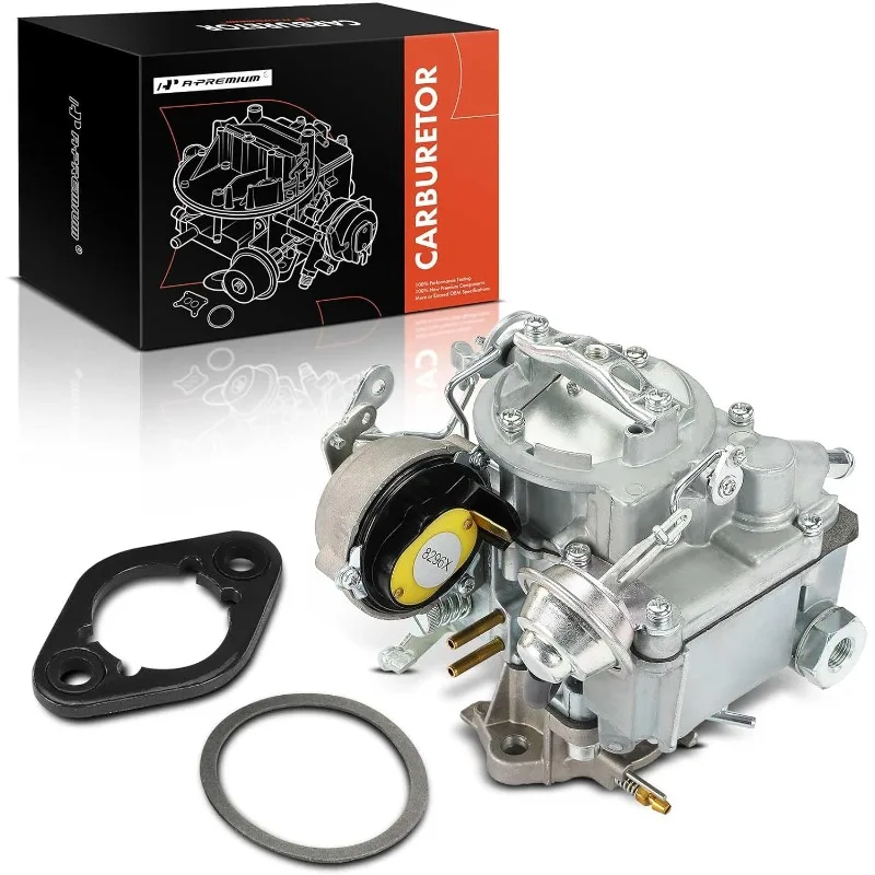 

A-Premium 1 Barrel New Carburetor Compatible with Chevy GMC, 4.1L 250/4.8L 292 Replace# 7043014 Electric Automatic Cho