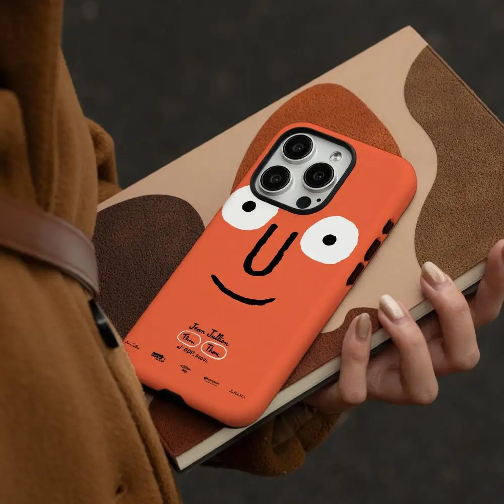 حافظة هاتف لهاتف سامسونج جالاكسي S25 24 23 22 Ultra Plus A56 36 26 لامعة عالية الدقة بطبقة مزدوجة غلاف صلب فني جان جوليين #2