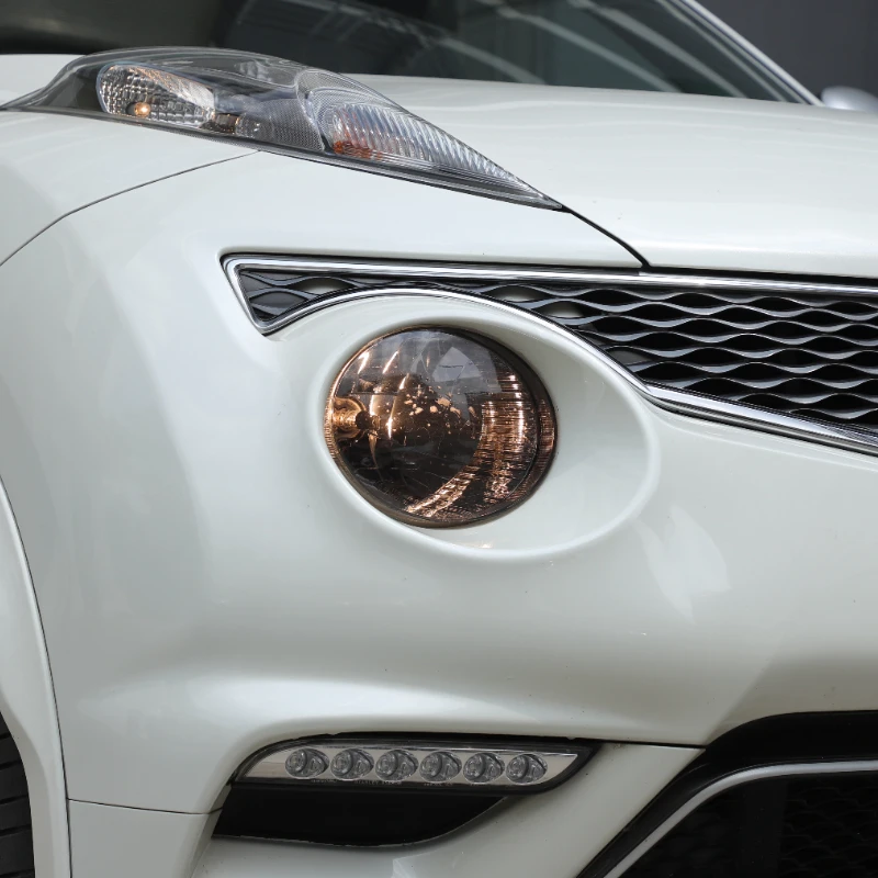 Suetlcoity For Nissan Juke Infiniti ESQ 2011-2019 TPU Black Car Front Headlights Decorative Film Sticker Car Accessories view 5