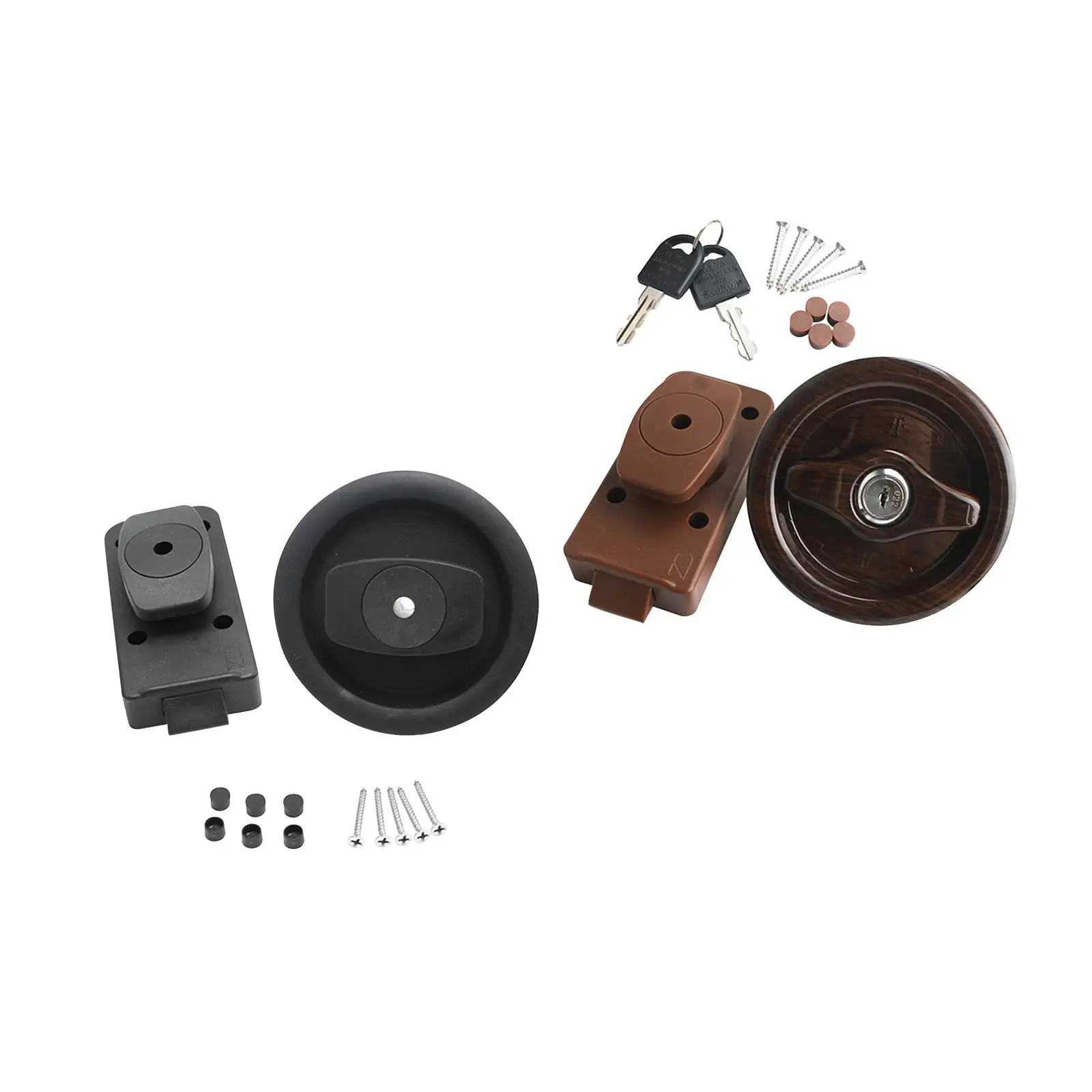 

RV Modification Spare Parts Direct Replace RV Bathroom Door Lock Accessory for Bedroom Bathroom RV Lock Motorhome Kitchen