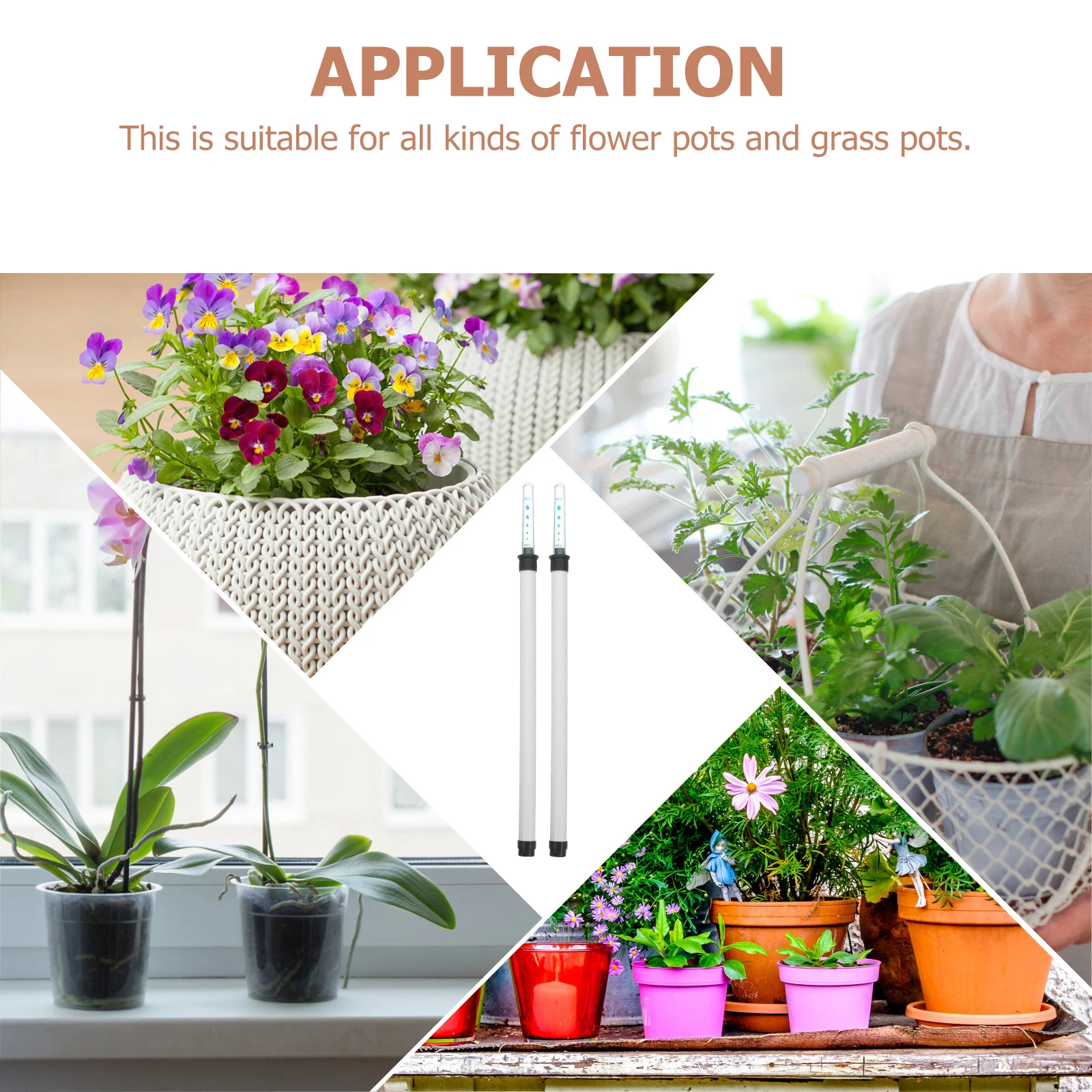 

Flowerpot Level Indicator Garden Water Shortage Reminder For Potted Plants Moisture Gauge Indoor Plants Bonsai Water Level Tool