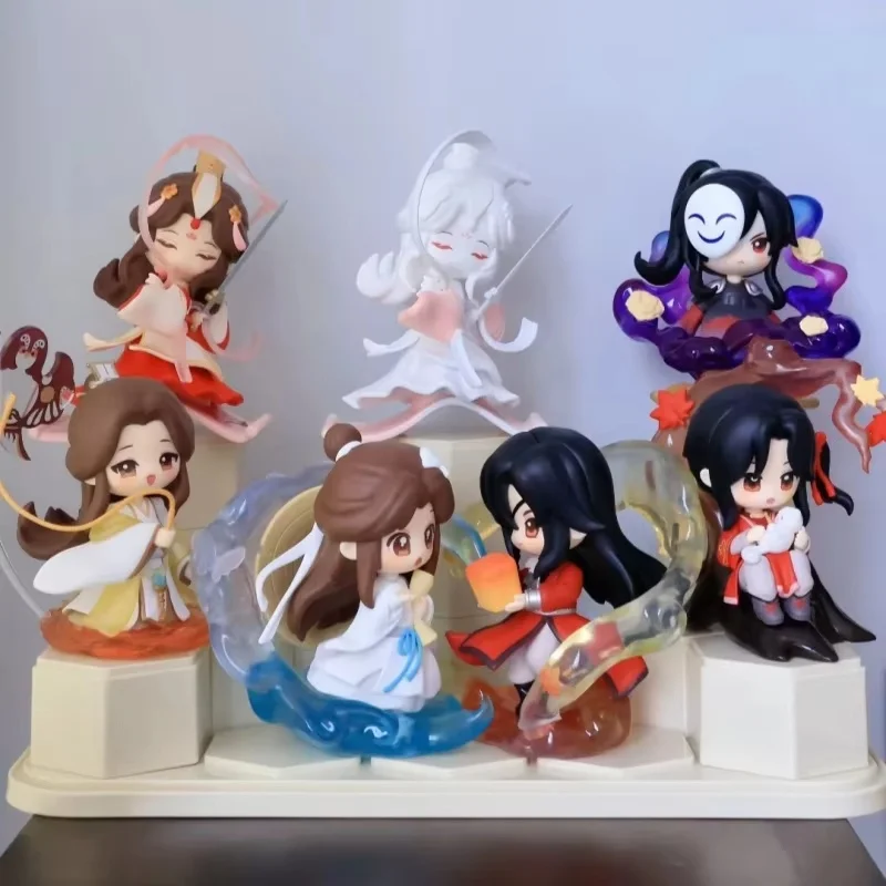 

Оригинальная слепая коробка Tian Guan Ci Fu Animation Dan Qing Style Series Mystery Box Милая кукла Настольные украшения Игрушки Подарки-сюрпризы