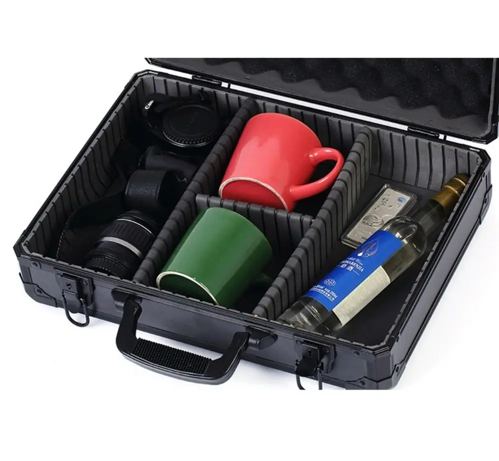 xx-Tool Case Handles and Latches Locks Black OEM Customized Logo Storage Box Portable Barber Tool Case