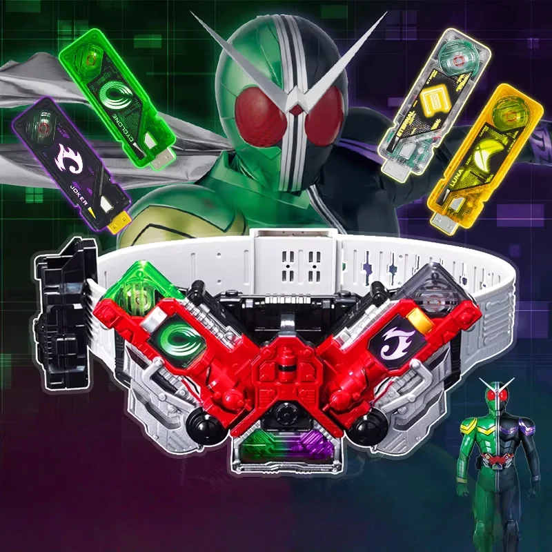 

Набор Bandai Kamen Rider W Belt CSM Edition: Двойной трансформирующийся драйвер с функцией Linkage Ace Memory и оригинальными звуковыми эффектами