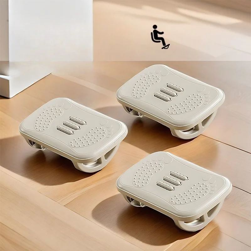 Office Foot Stool Undercounter Foot Pedal Anti-Cross Leg Foot Stool Massage Foot Sole Foot Stool Home Foot Stool Feet Massage