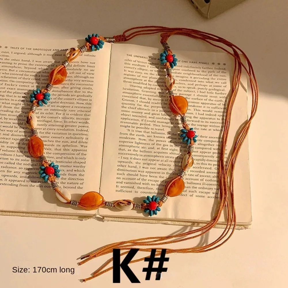 جديد البوهيمي العرقية نمط الخصر سلسلة اليد المنسوجة الرجعية الجسم سلسلة مجوهرات اكسسوارات هدية