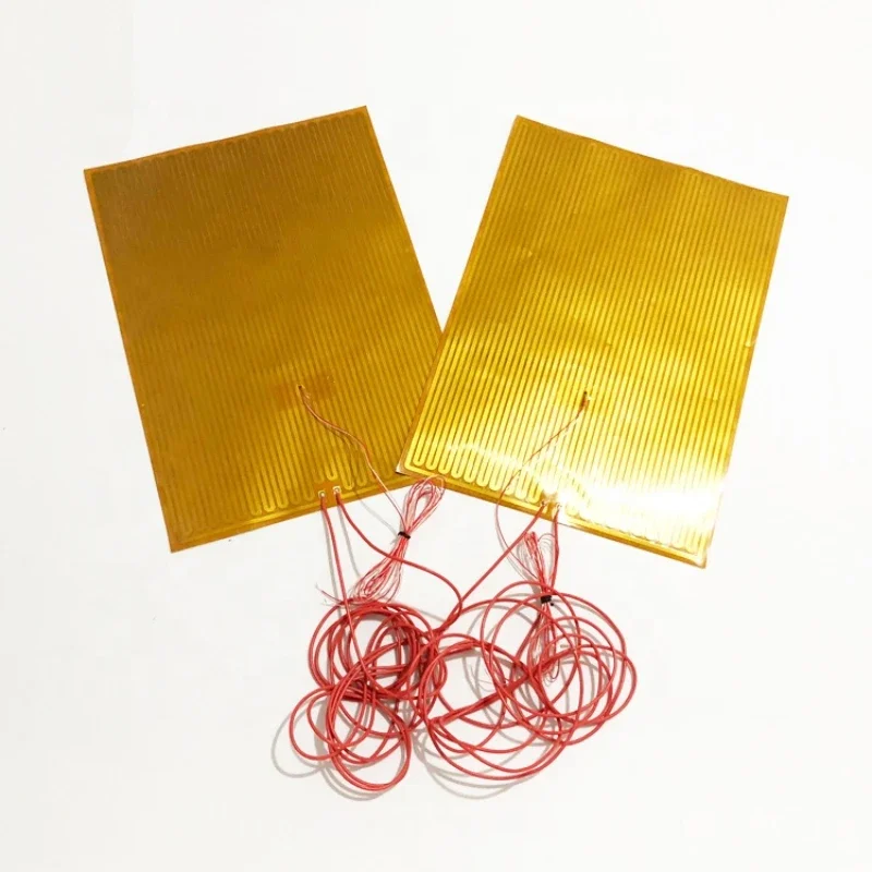 12V High Temperature Industrial PI Kapton Polyimide Film Heater Heating Element Manufacturers