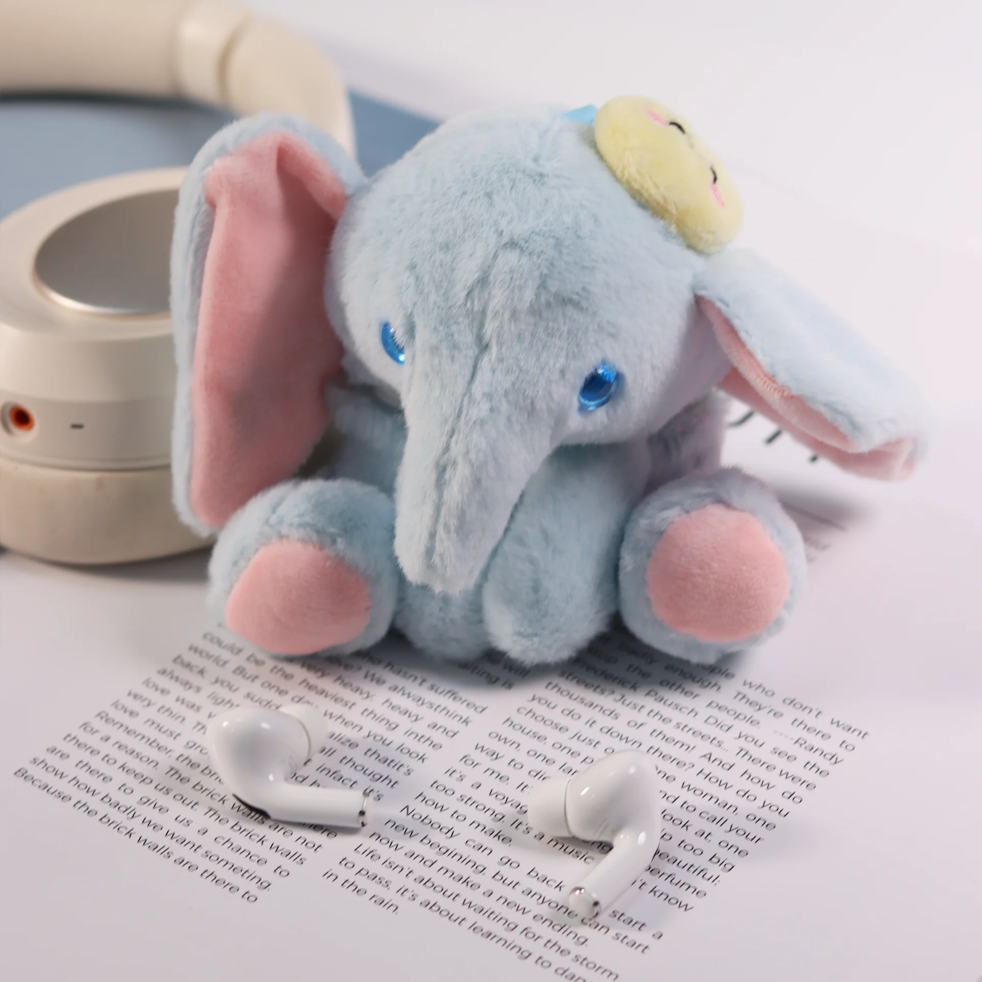 

Newest 3D Plush Doll Rabbit Koala Elephant Cartoon Headphone Case For Apple AirPods 4 3 2 1 Pro Pro2 ﻿Bluetooth Earphone Cover