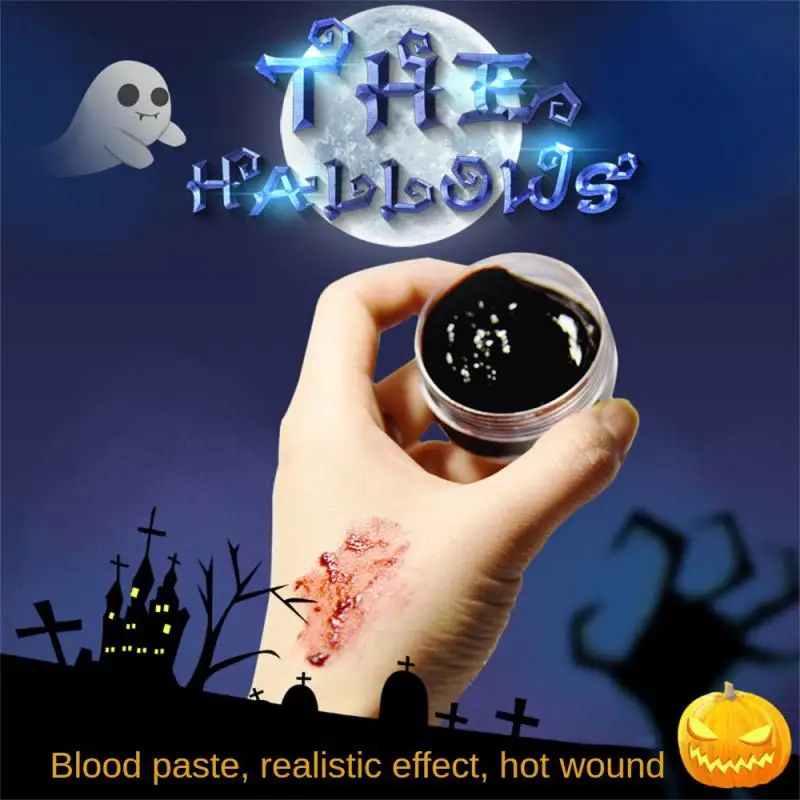 Body Paint Fake Blood Face Make Up Scary Halloween Wound Bruises Fake Scars For Cosplay Makeup Fancy Carnival Party