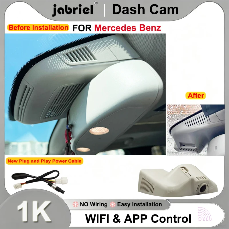 HD 1080P Wifi Plug And Play Dash Cam for Mercedes Benz ML w166 w164 ml320 ml350 for Mercedes Benz GL x164 x166 gl320 gl350 gl450
