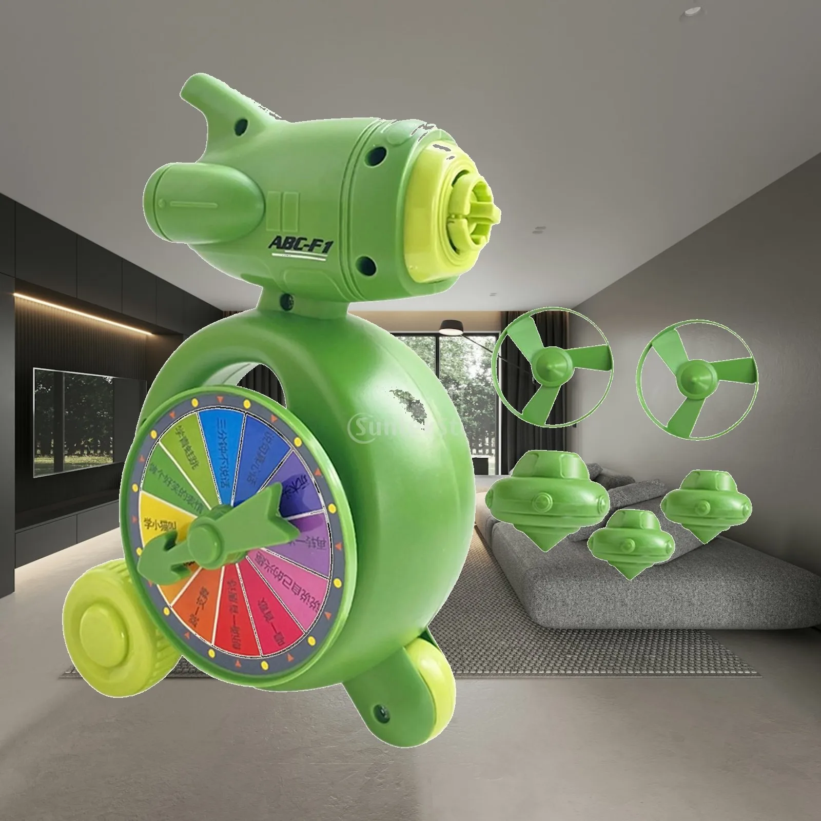 Novelty Gyro Toy Party Favors Gifts Versatile Educational Toy Interactive Turntable for Girls Boys Indoor Outdoor Kids Adults