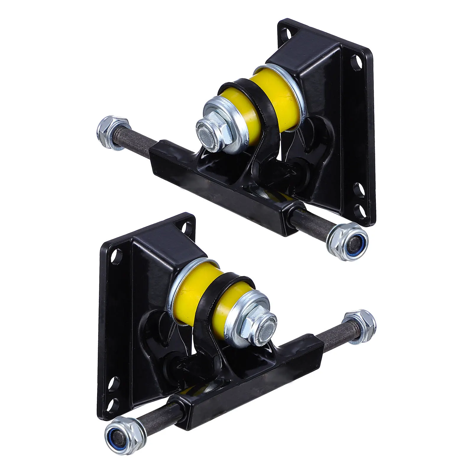 1 زوج لوح التزلج شاحنة قوس جسر قاعدة خفيفة الوزن قوي دائم تأثير المقاومة كشط المقاومة بدوره سريع