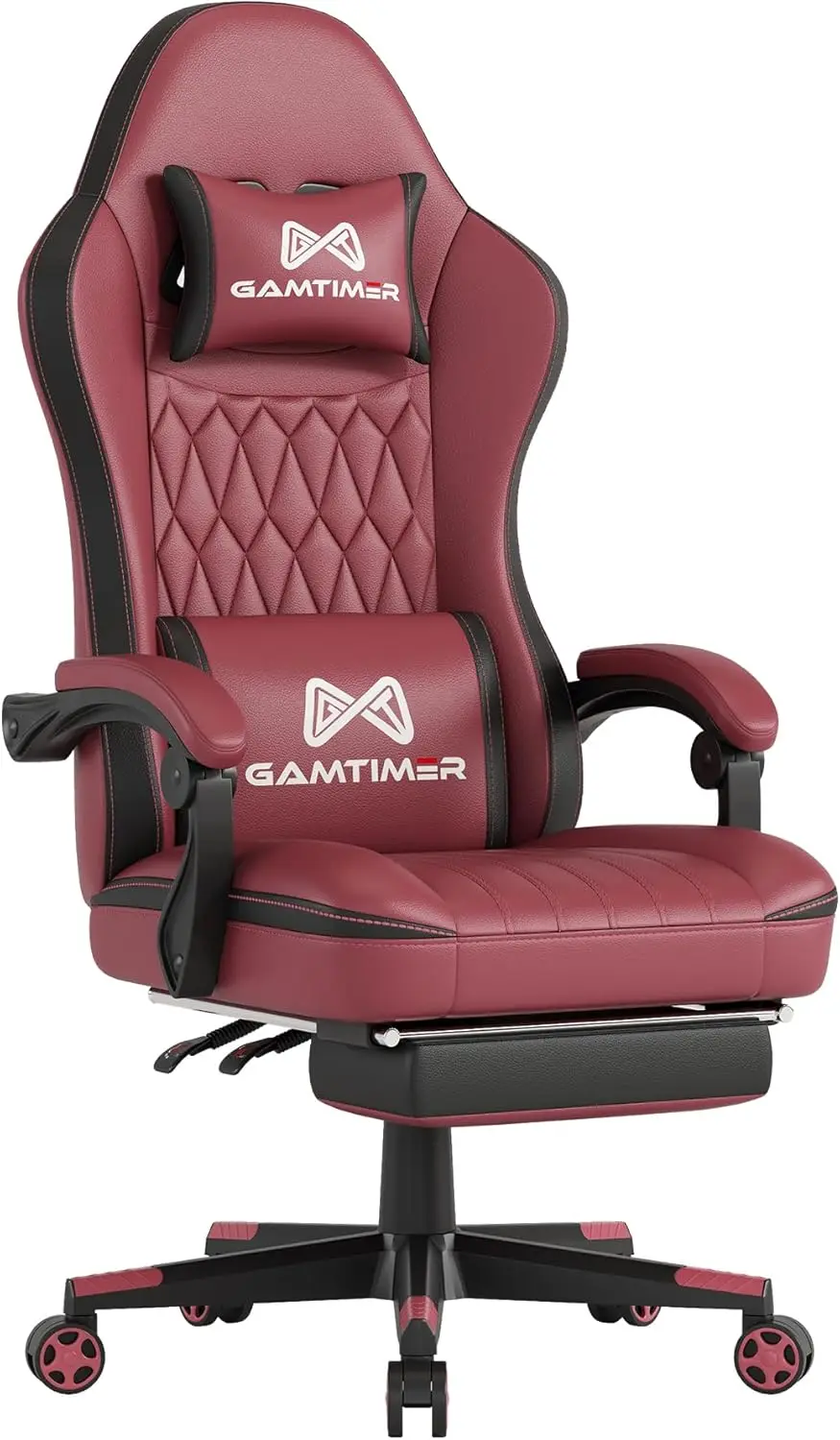 Gaming Chair, Computer Office Chair with Footrest, 155° Reclining Chair, Ergonomic High Back Computer Chair