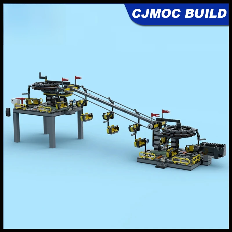 

MOC Building Block Chairlift GBC Children's Gift Toy Education Model Science Educational Gift Creative Building Block