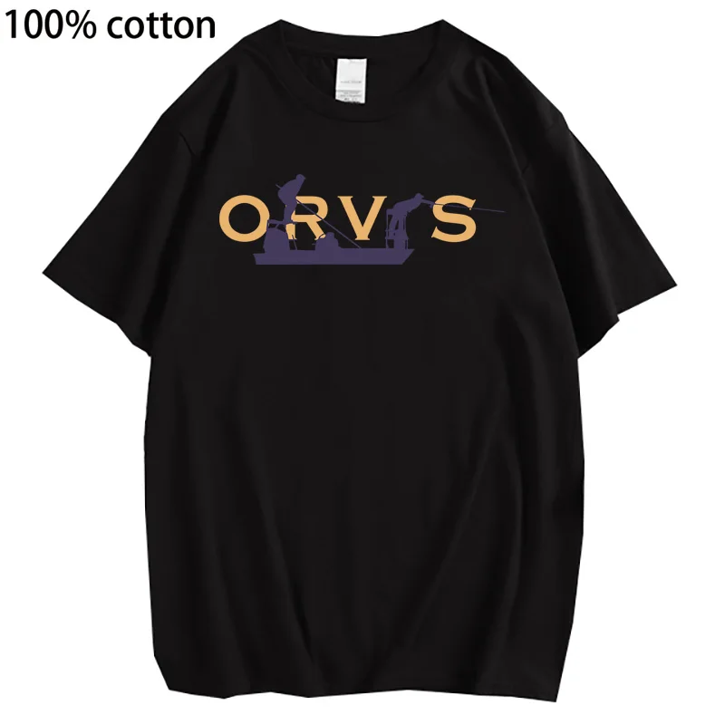 Fashion Orvis T Shirt Boys Girls Clothes Funny Tops T-shirt Summer Tshirt Teen top y2k fishing clothing hot deals  streetwear