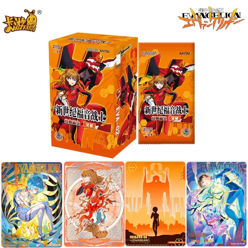 

Genuine NEON GENESIS EVANGELION Series Game Collection KAYOU Card - Classic Rebirth Breakthrough Anime Toy Peripheral Gifts
