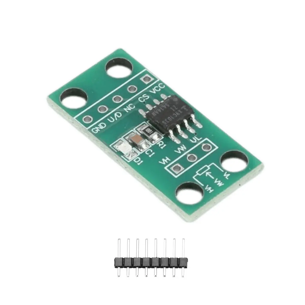 DT75BG X9C103S Digital Potentiometer Module 100K 100Th Order Digital Potentiometer Circuit