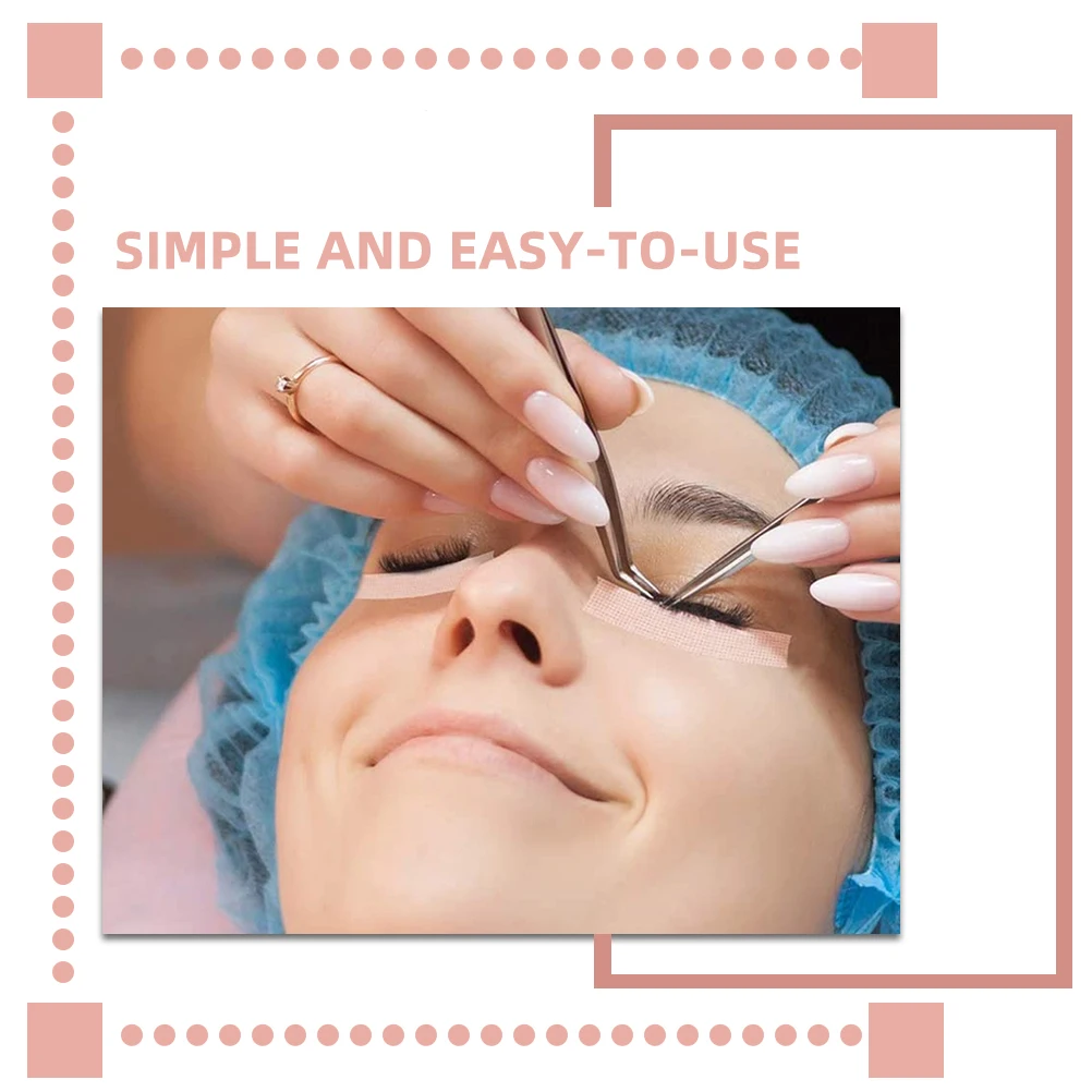 

7 Rolls Disposable Eyelash Extension Bands Non-Woven Breathable Tapes for Facial Beauty Care Salon Use One Size Fits All