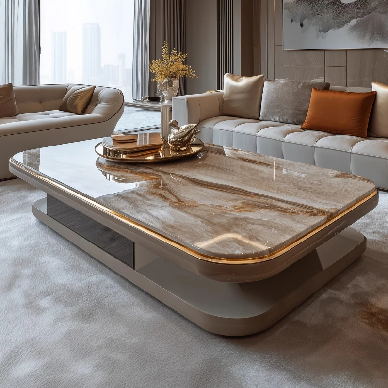 

Scandinavian Coffee Tables Simple Lines Table Basse Living Room Side Table Durable Construction Simple Lines Home Furniture