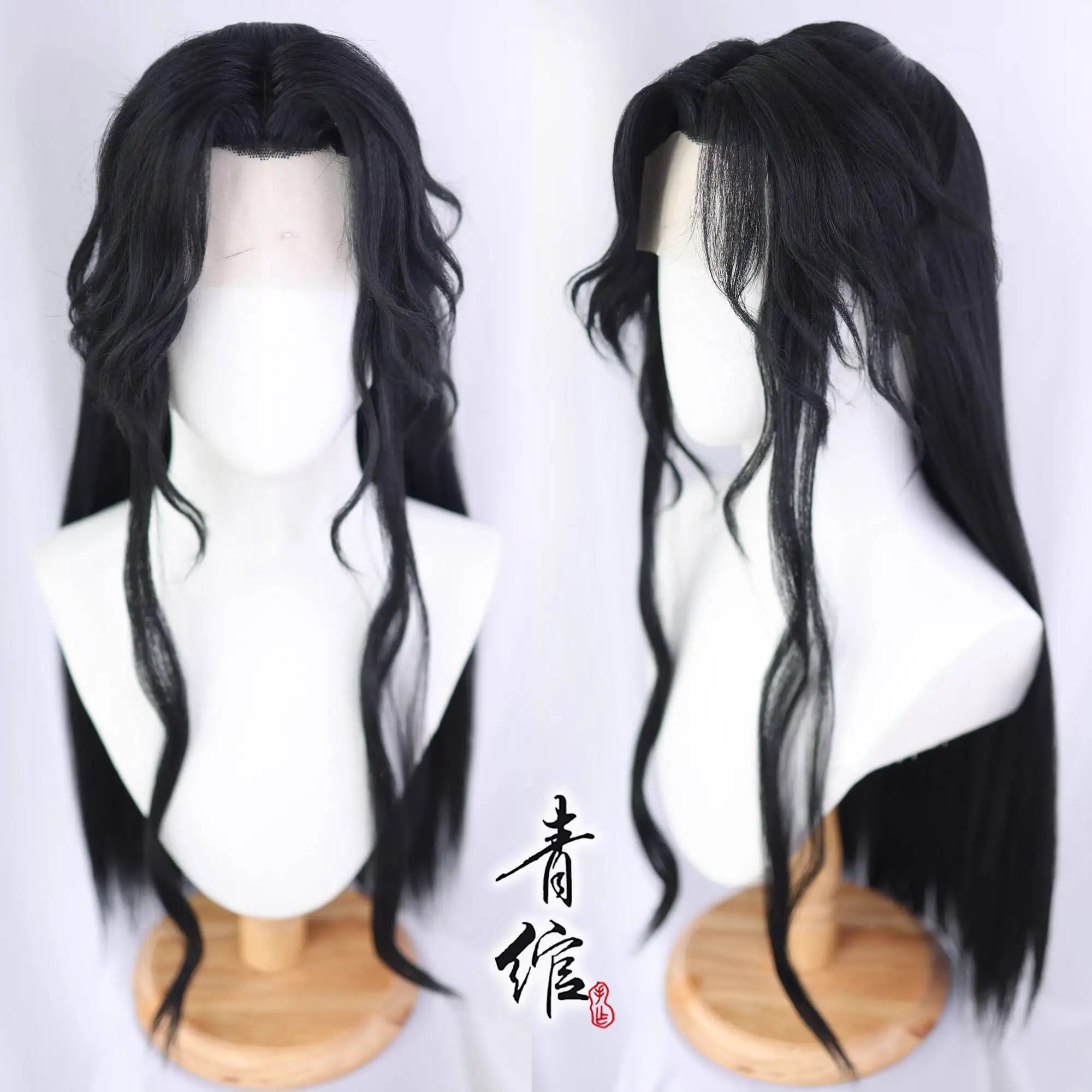 

Система самосохранения злодея, тайская версия, Луо Бинхэ, косплей, древний стиль, моделирующий чехол для парика, косплей