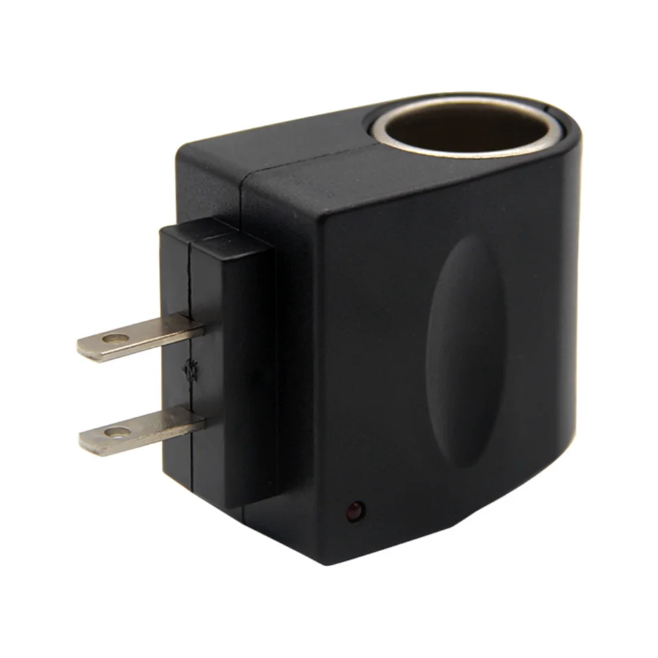 for Car Power Adapter 220V AC to 12V DC Socket Converter Home Auto Car Cigarette Lighter EU US Plug Car Accessories
