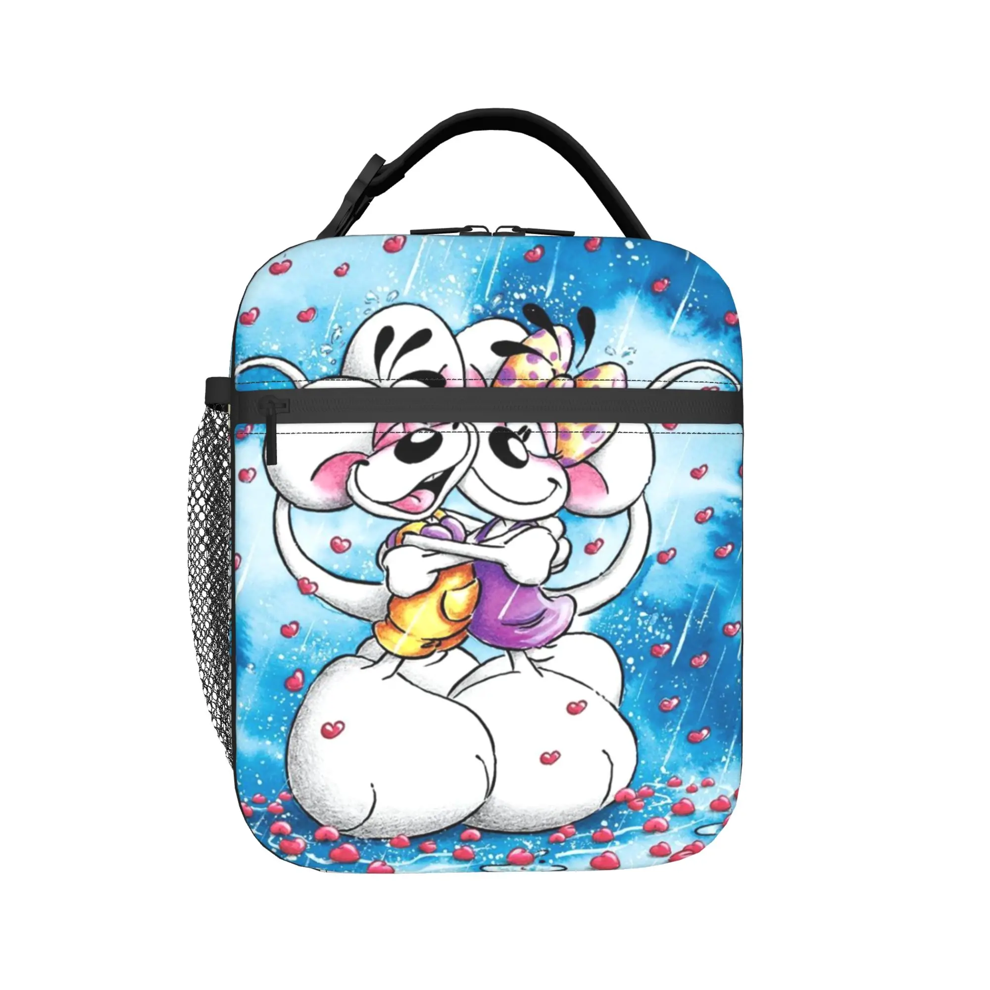 Diddl mouse Thermal Insulated Lunch Bags for Picnic  Portable Food Bag Container Men Women Cooler Thermal Lunch Box