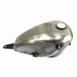 9L Petrol Gas Fuel Tank For HONDA Steed400/600 Shadow VLX600 4CM High Waist Motorcycle Oil Can Cap