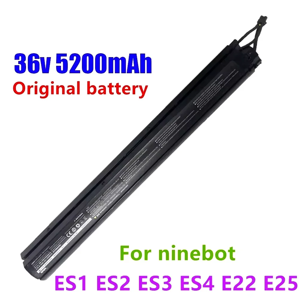 2026 New 36V Original Battery 5200mAH , Suitable For Replacing Ninebot Segway ES1 ES2 ES4 Series Battery
