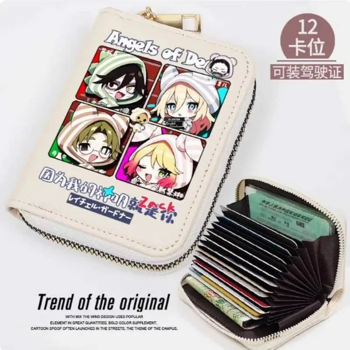 

Anime Eddie Zack Ray Isaac Foster Fashion Wallet PU Purse Card Coin Zipper Cash Holder Bag Cosplay Gift B2245 Anime