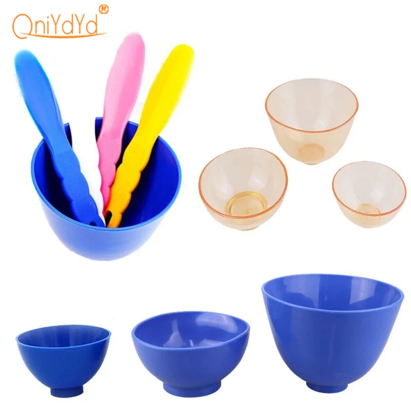 Dental Tool Materials Plaster Mixing Bowl Transparent Leather Colored Plastic Bowl Soft Rubber Bowl for Mixing Plaster