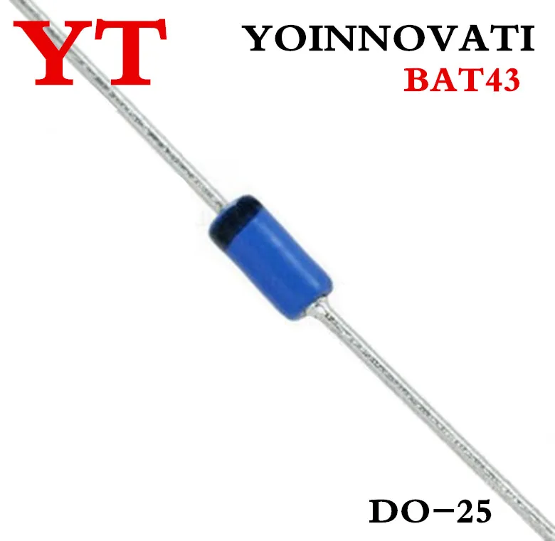 

100pcs/lot BAT43 DO35 diode Best quality