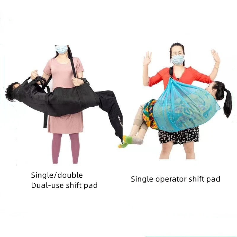 Patiënt Transfer Riem Mat Gehandicapt Shifting Pad Ouderen Transport Met Riem Doorligwond Over Beweging Shift Mobiliteitshulp