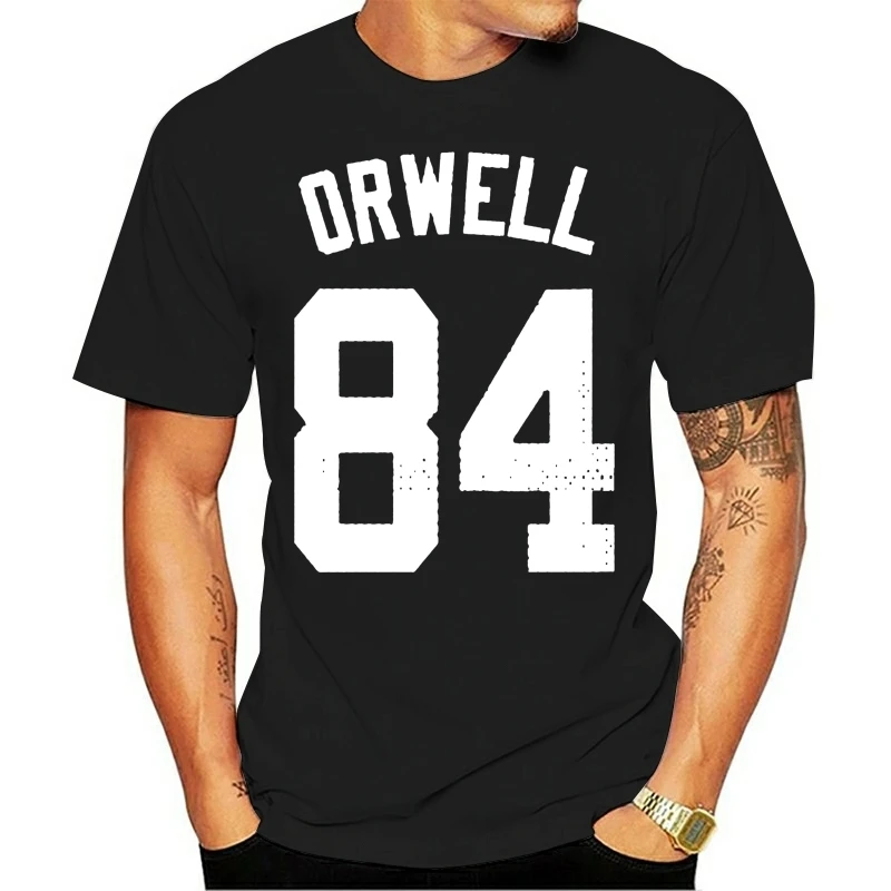 Men tshirt George Orwell   1984 Unisex T Shirt women T-Shirt tees top