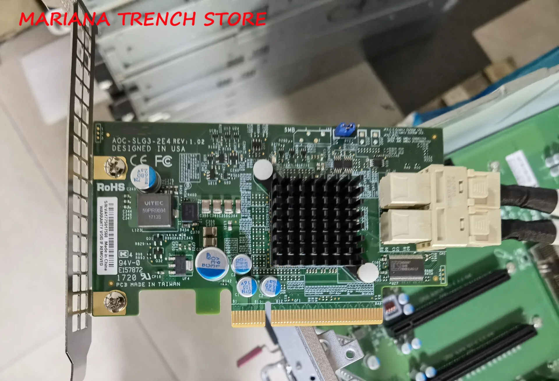 

AOC-SLG3-2E4 for Supermicro Dual-Port Gen-3 Internal NVMe Host Bus Adapter