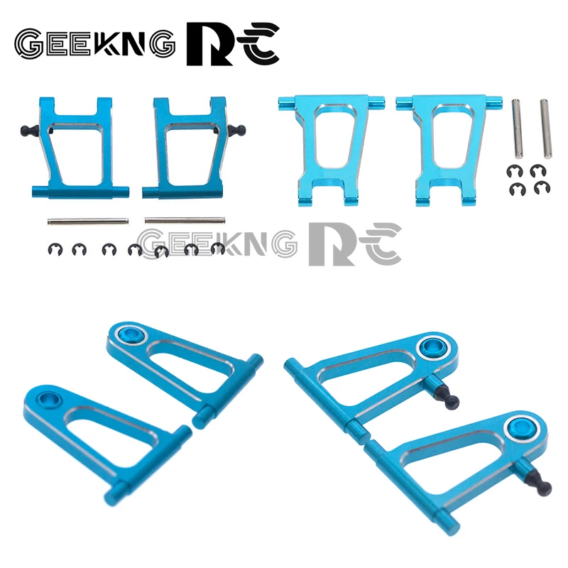 

Aluminum alloy front rear upper lower suspension arms for Tamiya TT-01 TT01 1/10 RC car upgrade parts accessories