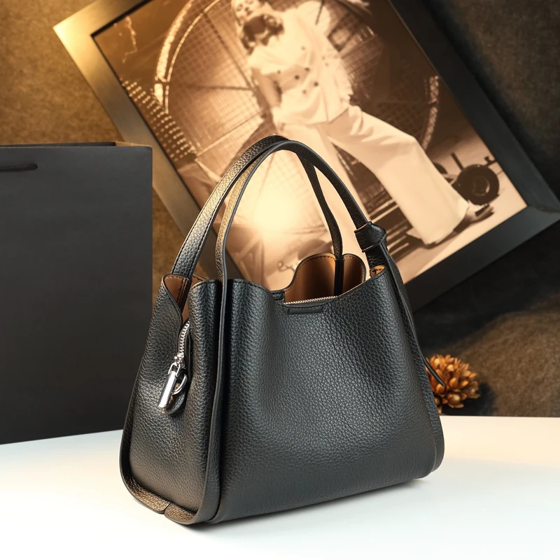 

Модные женские сумки из мягкой кожи, женская корзина для пожилых людей, маленькая сумка через плечо, сумки-ведра