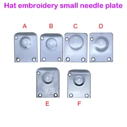 Single Head Embroidery Machine Parts Garment Hat Small Needle Plate 38MM/35MM