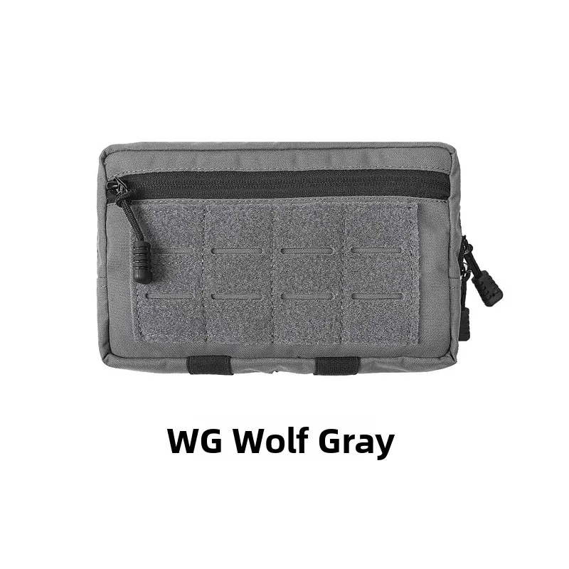 タクティカルベストアクセサリーポーチ追加吊り下げマジックテープ拡張バッグ雑多な収納アウトドアキャンプ旅行用品