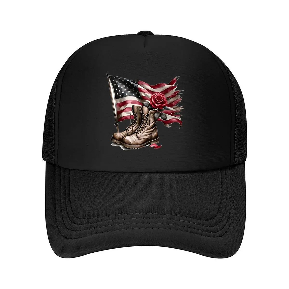 Memorial Day_ Printed Baseball Cap, Style 2026 Mesh Baseball Cap