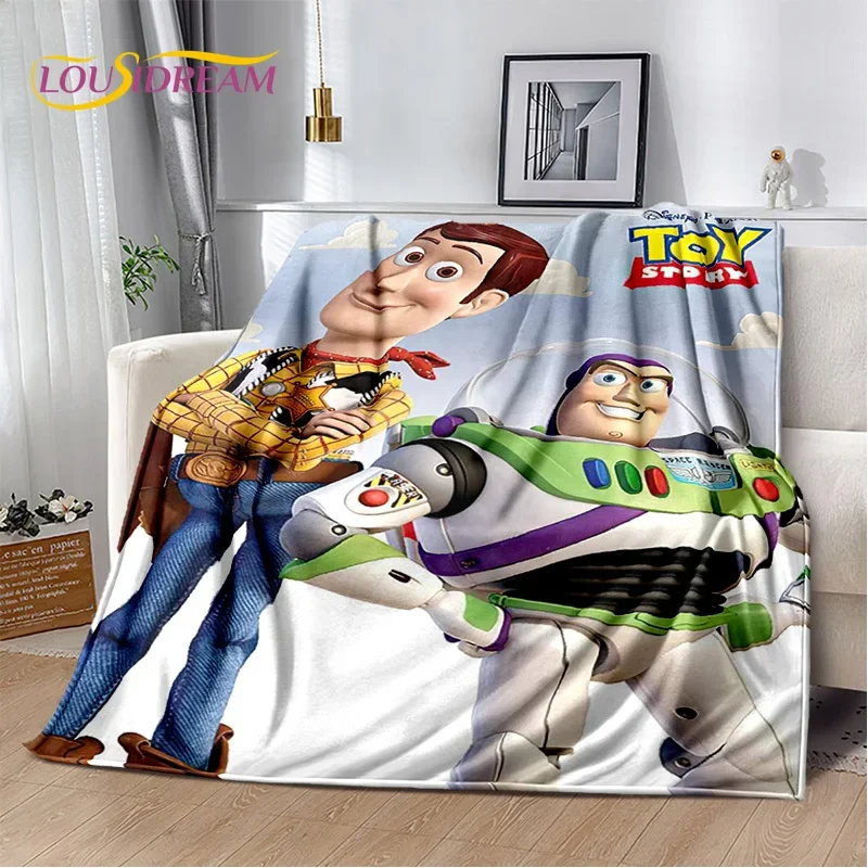 귀여운 토이 스토리 디즈니 만화 부드러운 플란넬 담요 던지기 담요, 거실 침실 침대 소파 피크닉 커버, 어린이 선물, 29 스타일