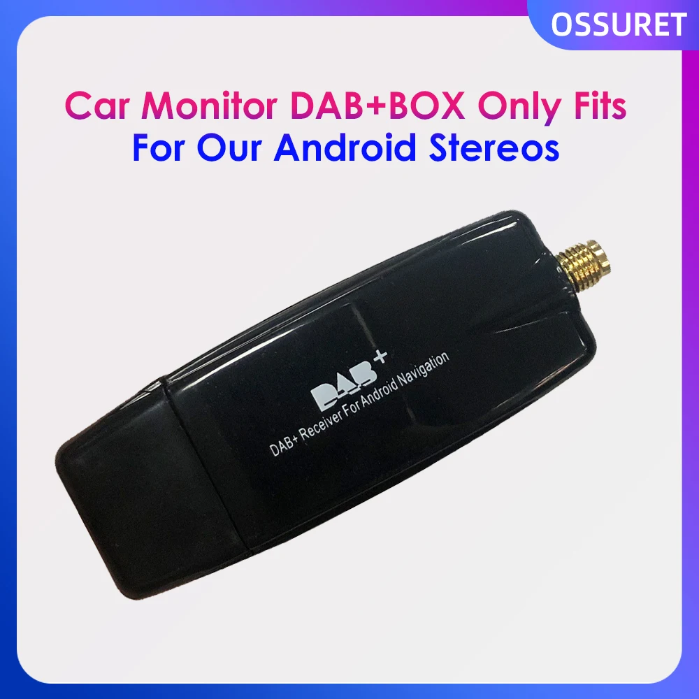 

Car Kit Digital Audio Boardcast DAB+ Box Only fits Ossuret Android Autoradio Head unit