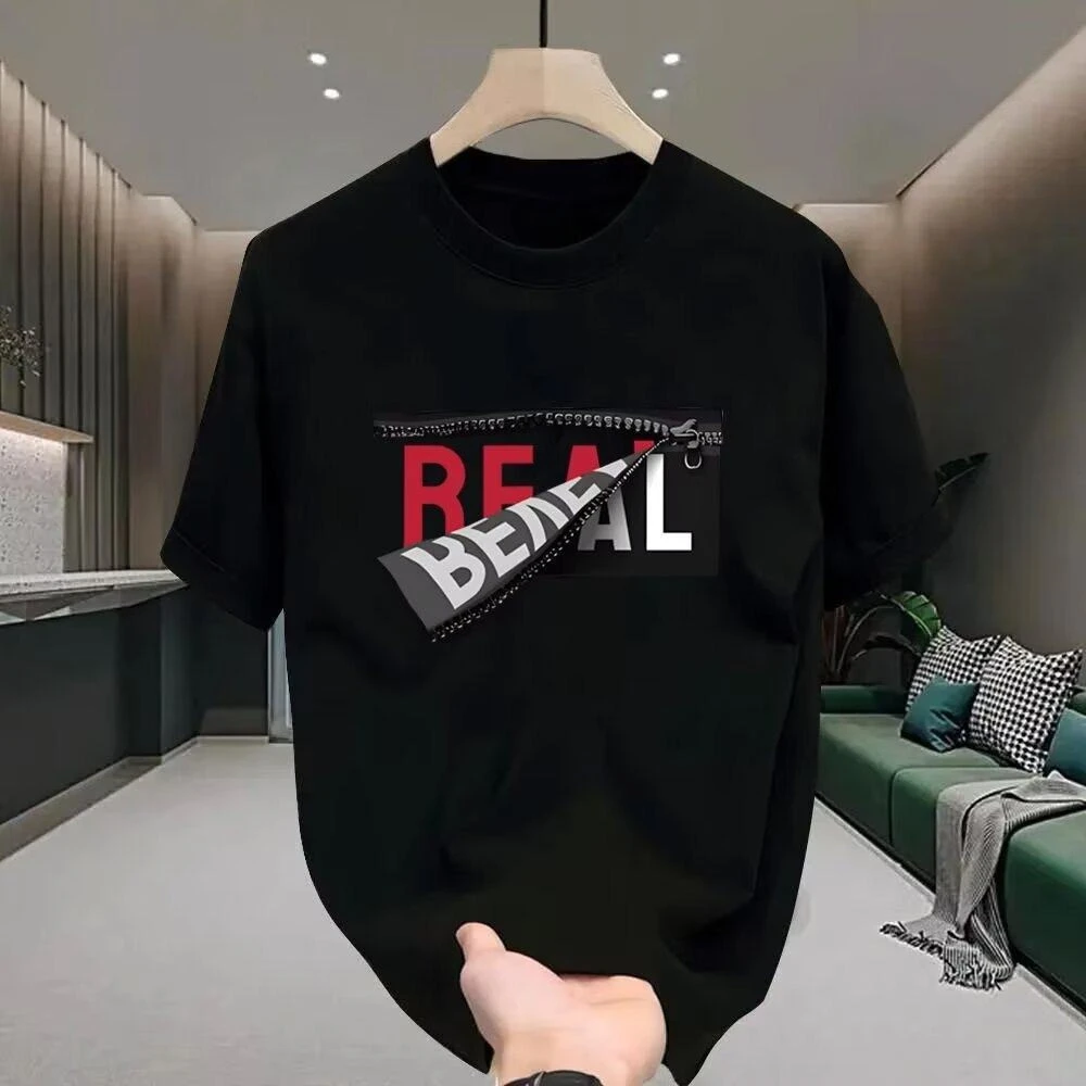 

Лето 2026, модные брендовые мужские и женские повседневные топы для пар с круглым вырезом и принтом, футболки с короткими рукавами