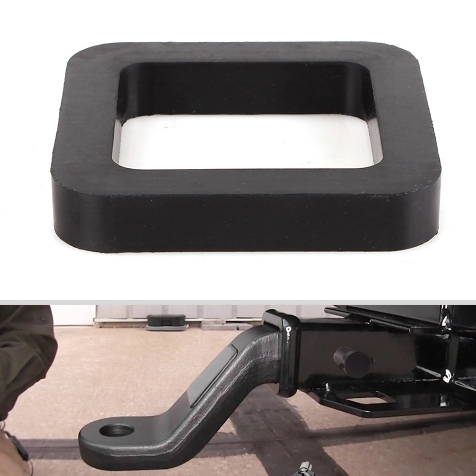 

Trailer Hitch Silencer Pad For Ball Mounts Reduce Rattle Eliminate Noise Cushion Fits Any 2 inch Trailer Hitch Receiver