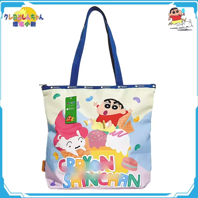 

Crayon Boy Shin C-Chan Shoulder Bag Shopping Tuition Travel Backpacking Tote Bag Student Storage Pack Cartoon Girl Holiday Gifts