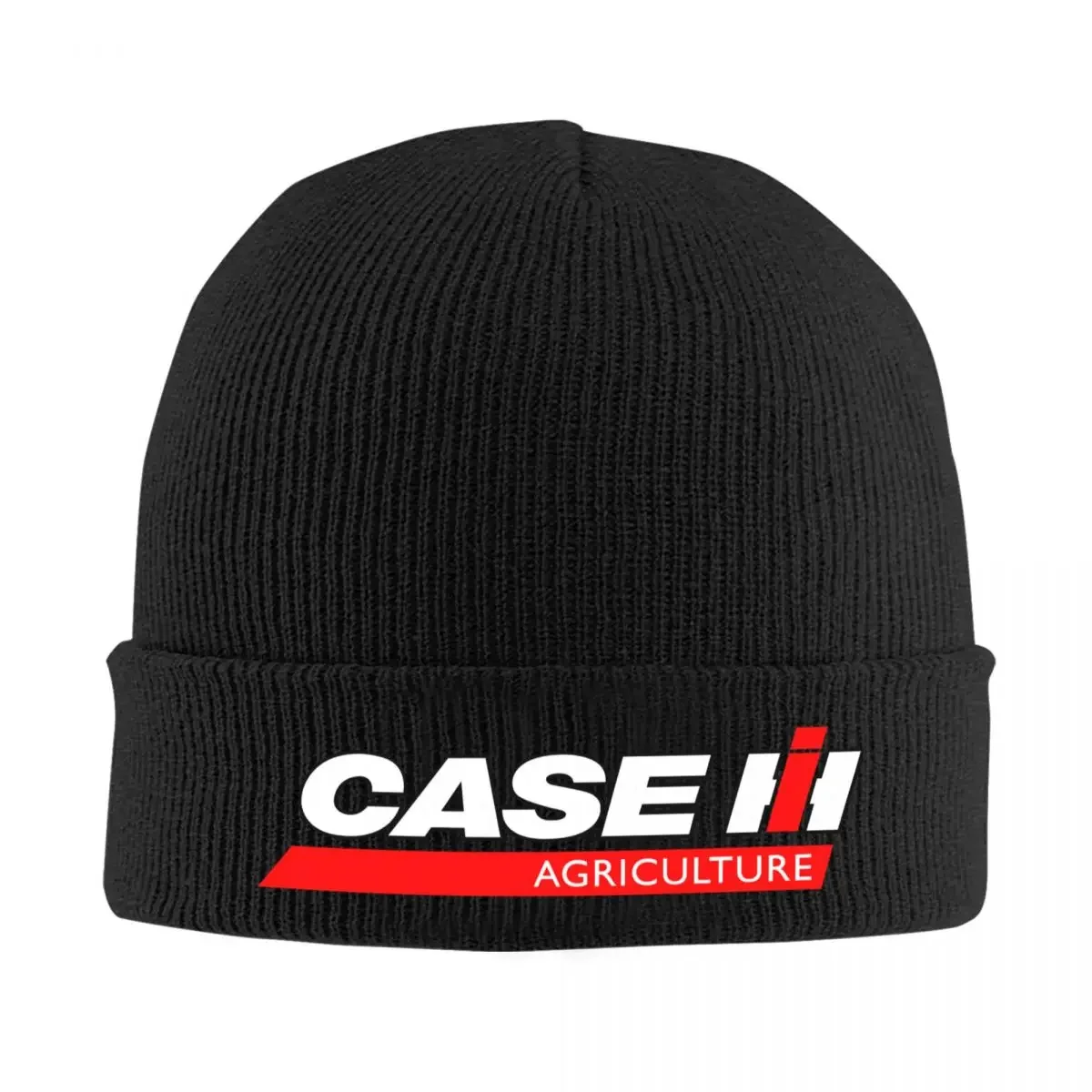 TRACTOR-CASE LOGO Warm Knitted Cap Fashion Bonnet Hat Autumn Winter Outdoor Beanies Hats for Unisex Adult