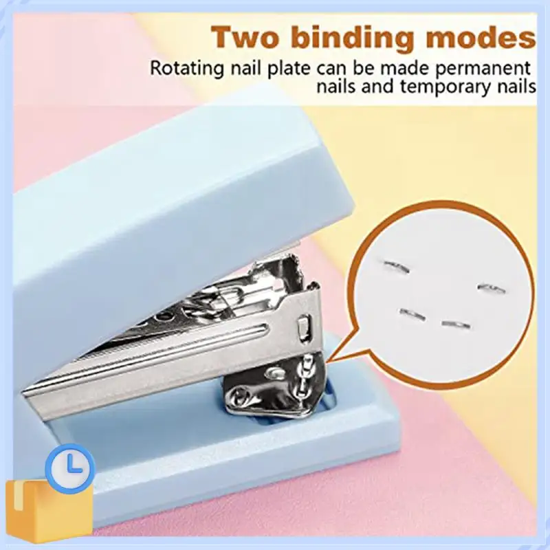 Popular 1 PCS Stapler Office Stapler For Desk Portable Durable Staplers Office Supplies (Blue)