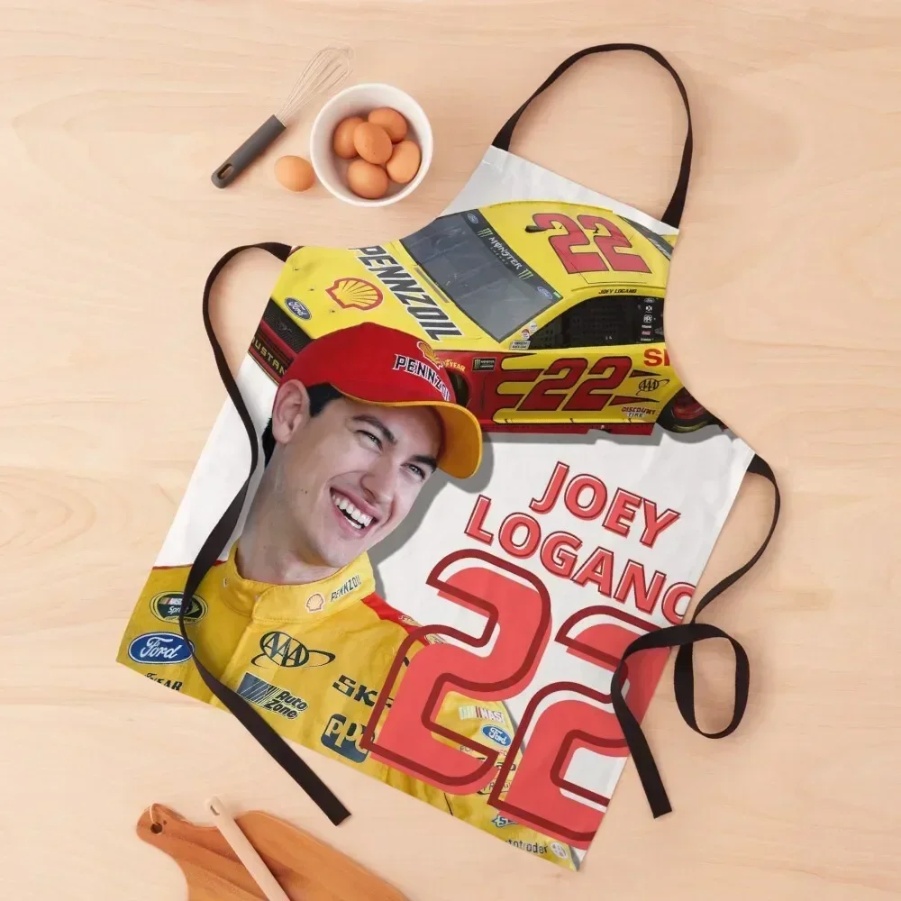 

Joey Logano Racing Star Apron kitchen jacket woman Kitchen Apras For Women For Hairdresser work ladies Apron